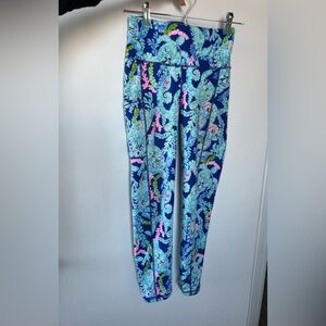 Lily Pulitzer Ocean Design Luxletic Leggings